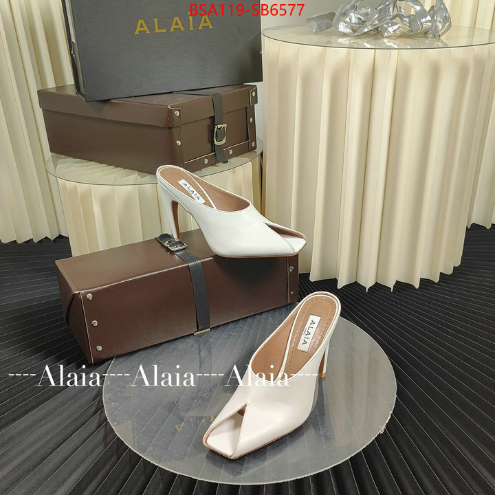 Women Shoes-ALAIA perfect quality ID: SB6577 $: 119USD