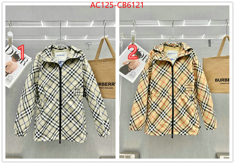 Down jacket Women-Burberry 2024 replica ID: CB6121 $: 125USD