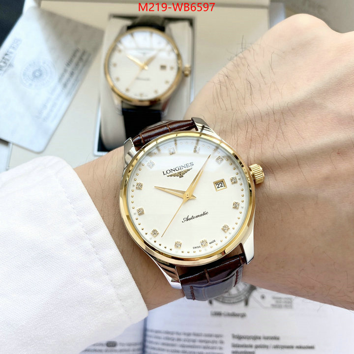 Watch(TOP)-Longines high quality ID: CB6597 $: 219USD