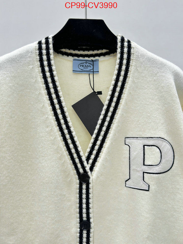 Clothing-Prada top quality designer replica ID: CV3990 $: 99USD