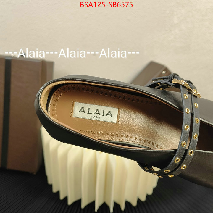 Women Shoes-ALAIA buy cheap ID: SB6575 $: 125USD