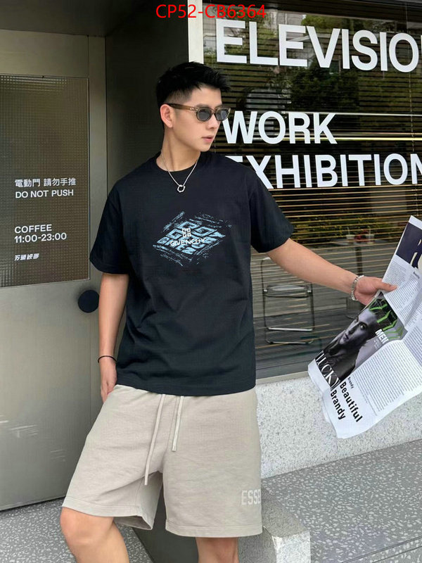 Clothing-Givenchy shop cheap high quality 1:1 replica ID: CB6364 $: 52USD