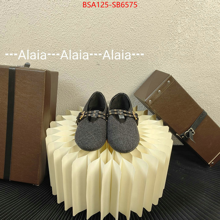 Women Shoes-ALAIA buy cheap ID: SB6575 $: 125USD