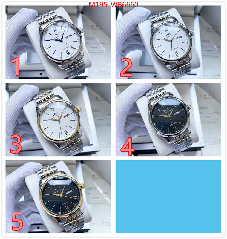 Watch(TOP)-IWC fashion designer ID: WB6660 $: 195USD