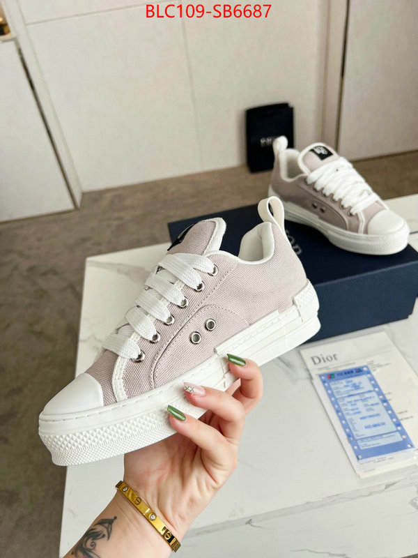 Men shoes-Dior replica 2024 perfect luxury ID: SB6687 $: 109USD