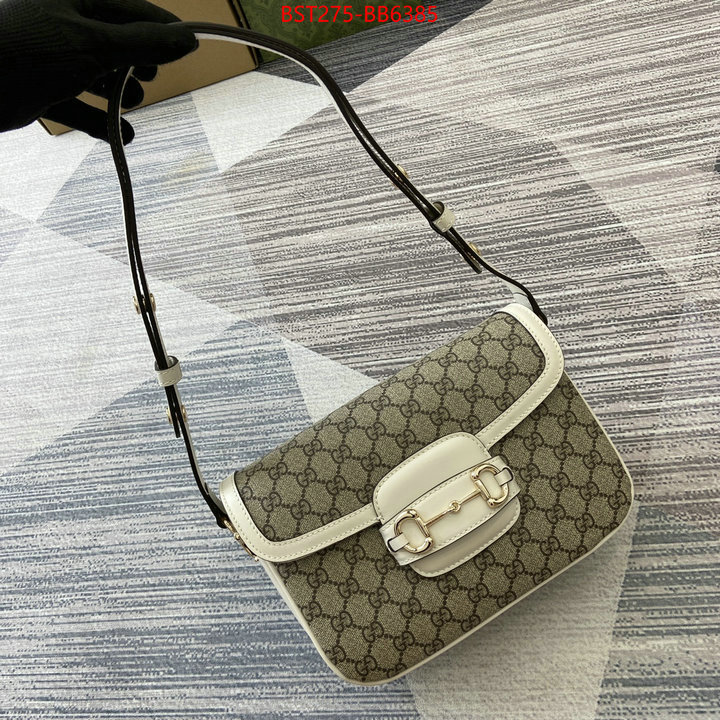 Gucci Bags(TOP)-Horsebit- replica 1:1 high quality ID: BB6385 $: 275USD,