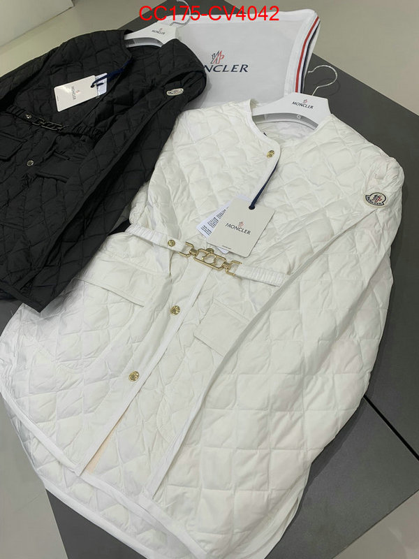 Down jacket Women-Moncler replica wholesale ID: CV4042 $: 175USD