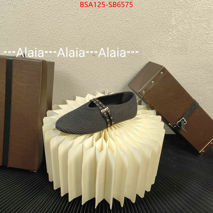 Women Shoes-ALAIA buy cheap ID: SB6575 $: 125USD