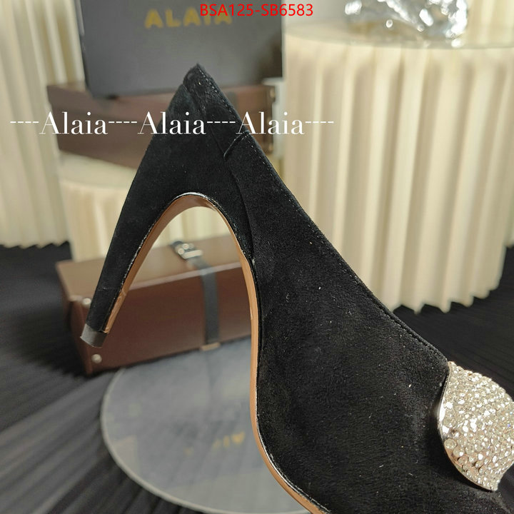 Women Shoes-ALAIA luxury 7 star replica ID: SB6583 $: 125USD