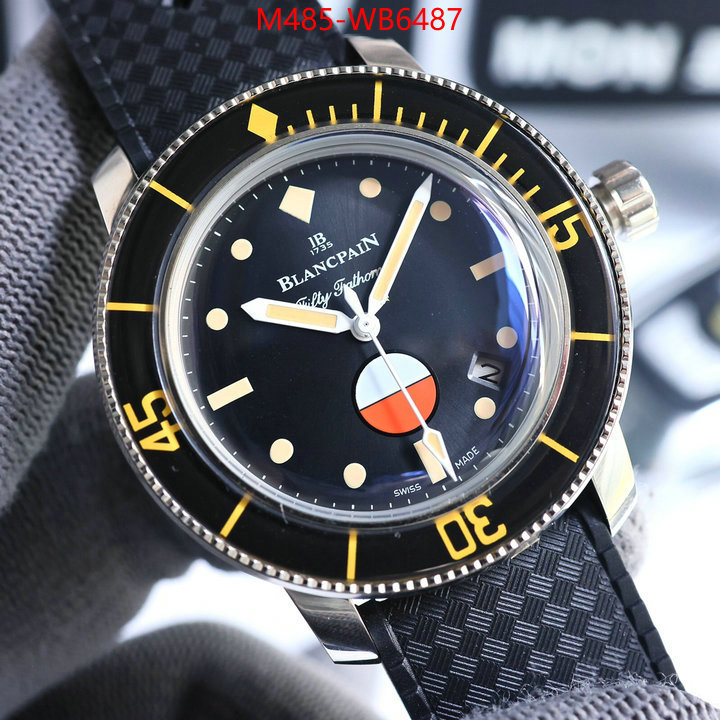 Watch(TOP)-Blancpain replicas buy special ID: WB6487 $: 485USD