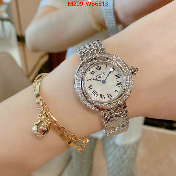 Watch(TOP)-Cartier website to buy replica ID: WB6513 $: 209USD