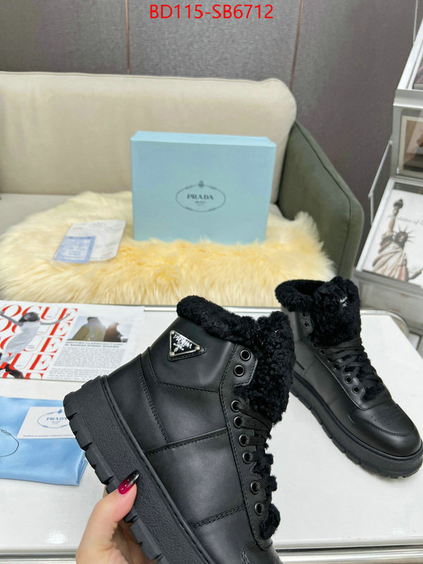 Women Shoes-Prada can you buy replica ID: SB6712 $: 115USD