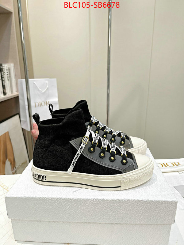 Women Shoes-Dior high quality replica designer ID: SB6678 $: 105USD