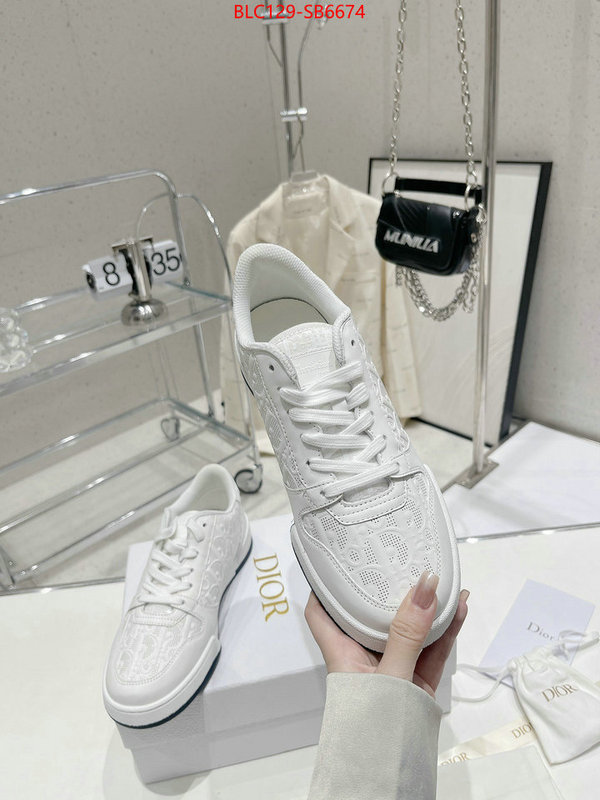 Women Shoes-Dior buy best quality replica ID: SB6674 $: 129USD