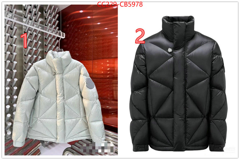 Down jacket Men-Monmouth replica aaaaa designer ID: CB5978 $: 229USD