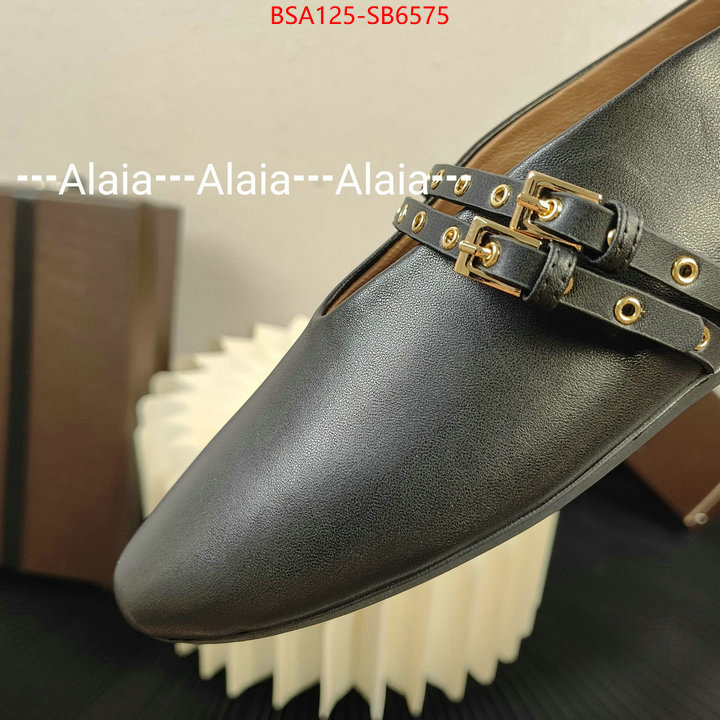 Women Shoes-ALAIA buy cheap ID: SB6575 $: 125USD