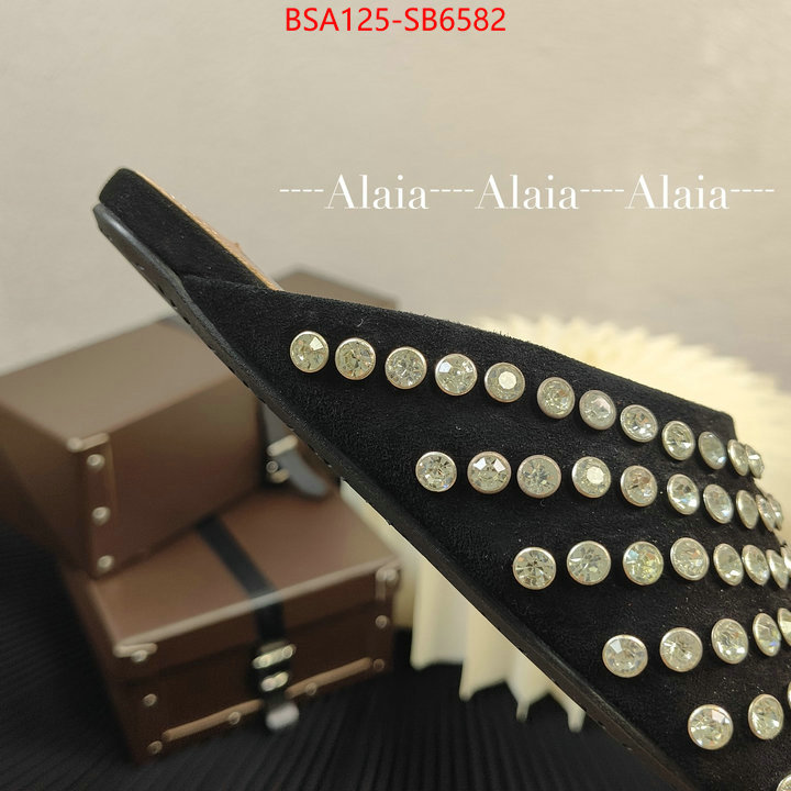 Women Shoes-ALAIA the highest quality fake ID: SB6582 $: 125USD