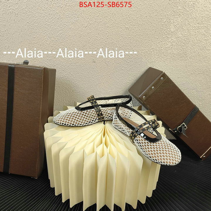 Women Shoes-ALAIA buy cheap ID: SB6575 $: 125USD