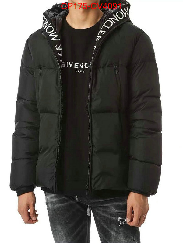 Down jacket Men-Moncler knockoff highest quality ID: CV4091 $: 175USD