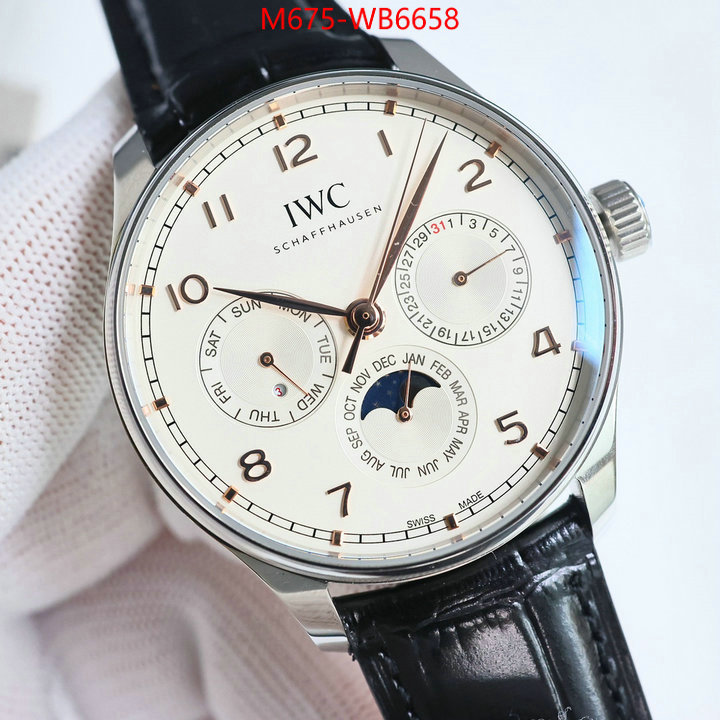 Watch(TOP)-IWC shop ID: WB6658 $: 675USD