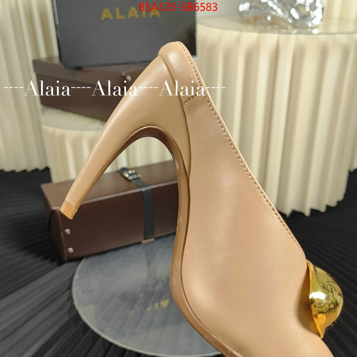 Women Shoes-ALAIA luxury 7 star replica ID: SB6583 $: 125USD