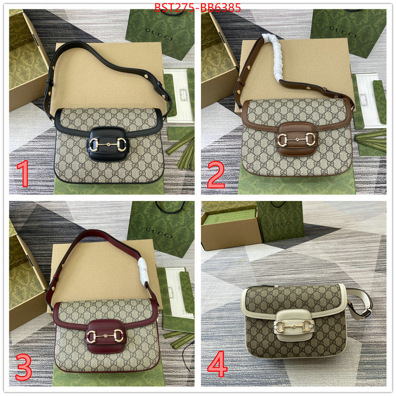 Gucci Bags(TOP)-Horsebit- replica 1:1 high quality ID: BB6385 $: 275USD,