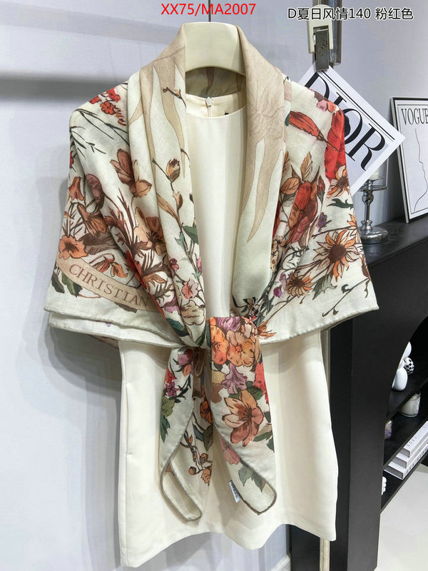 Scarf-Dior top brands like ID: MA2007 $: 75USD