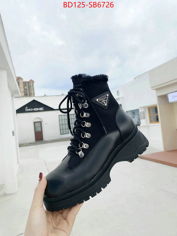 Women Shoes-Prada customize best quality replica ID: SB6726 $: 125USD