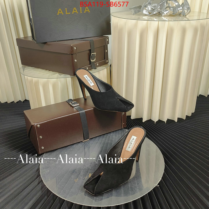 Women Shoes-ALAIA perfect quality ID: SB6577 $: 119USD