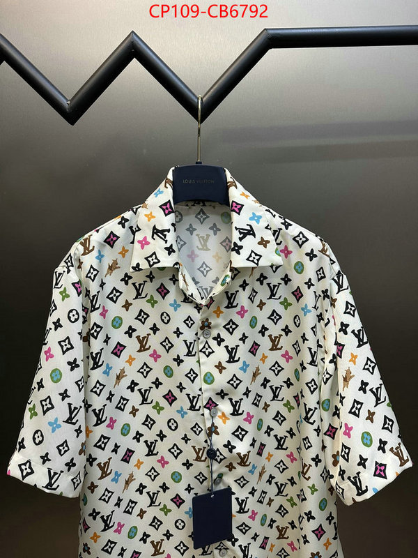 Clothing-LV fake high quality ID: CB6792 $: 109USD