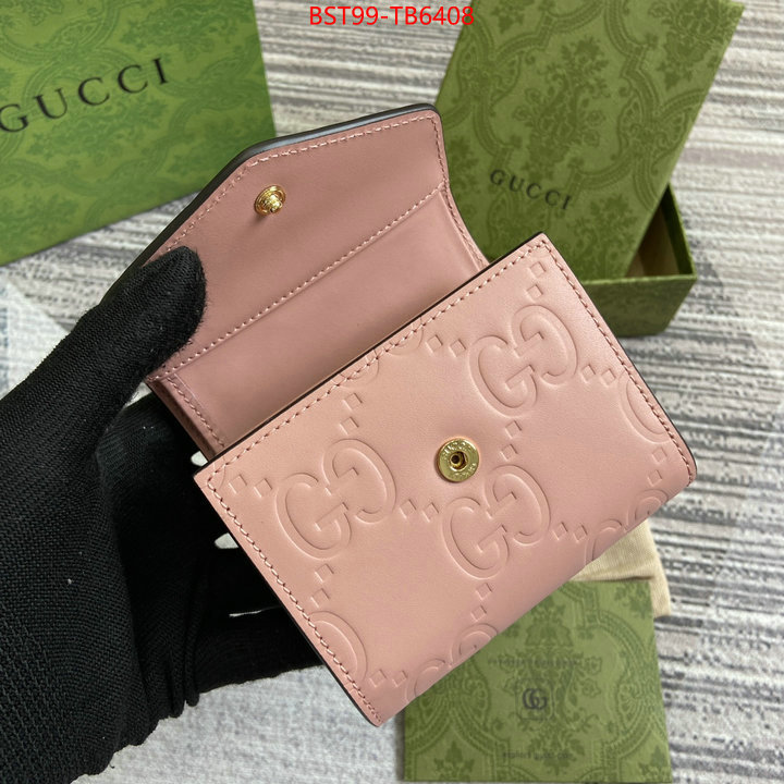 Gucci Bags(TOP)-Wallet- outlet sale store ID: TB6408 $: 99USD,