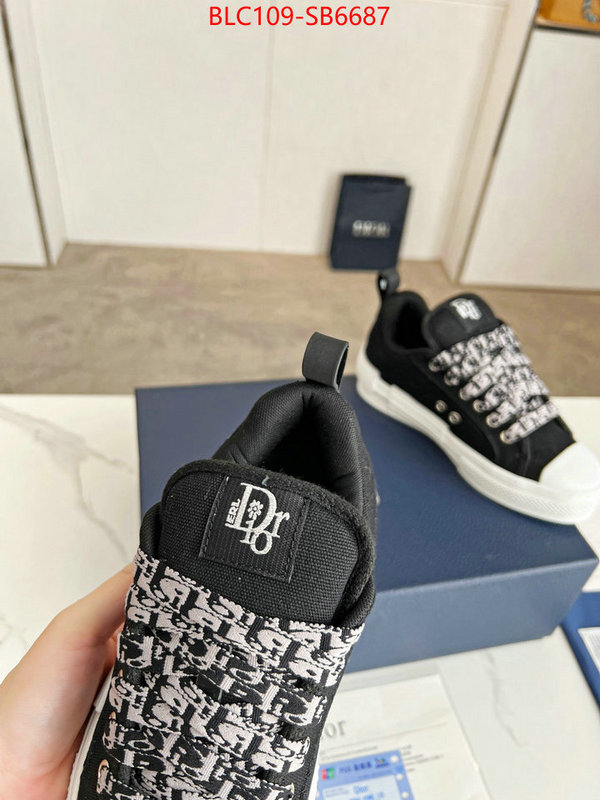 Men shoes-Dior replica 2024 perfect luxury ID: SB6687 $: 109USD