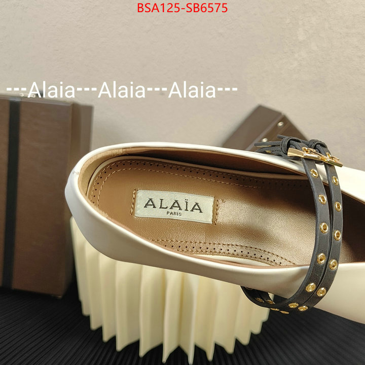 Women Shoes-ALAIA buy cheap ID: SB6575 $: 125USD