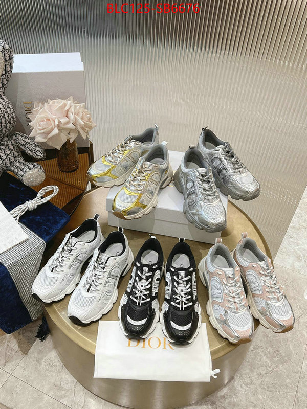 Women Shoes-Dior wholesale sale ID: SB6676 $: 125USD