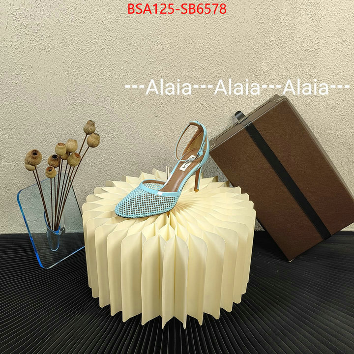 Women Shoes-ALAIA top 1:1 replica ID: SB6578 $: 125USD