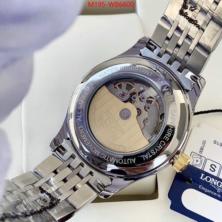 Watch(TOP)-Longines for sale online ID: WB6600 $: 195USD