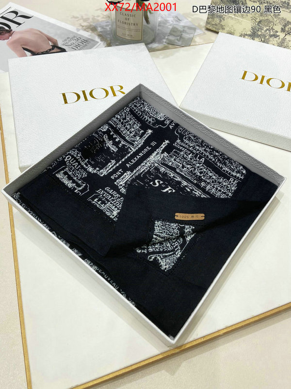 Scarf-Dior from china 2024 ID: MA2001 $: 72USD