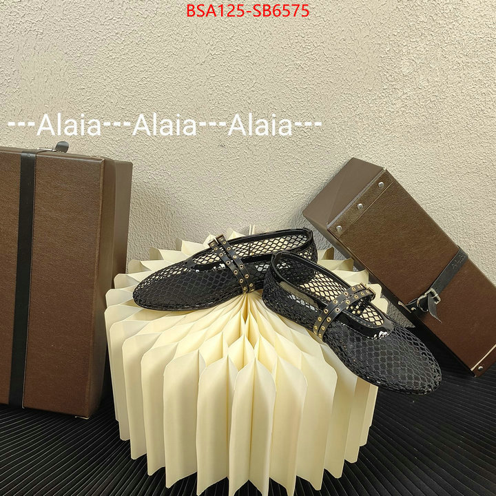 Women Shoes-ALAIA buy cheap ID: SB6575 $: 125USD