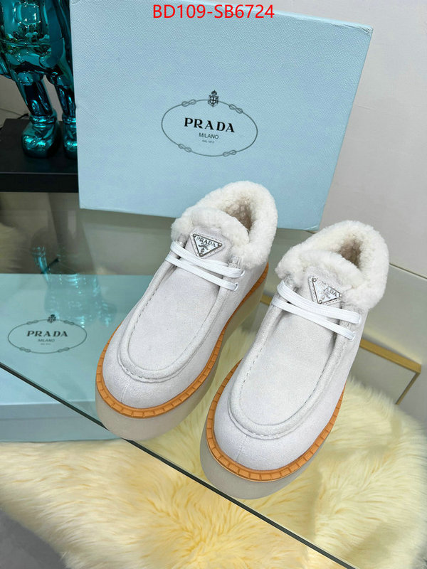 Women Shoes-Prada where quality designer replica ID: SB6724 $: 109USD