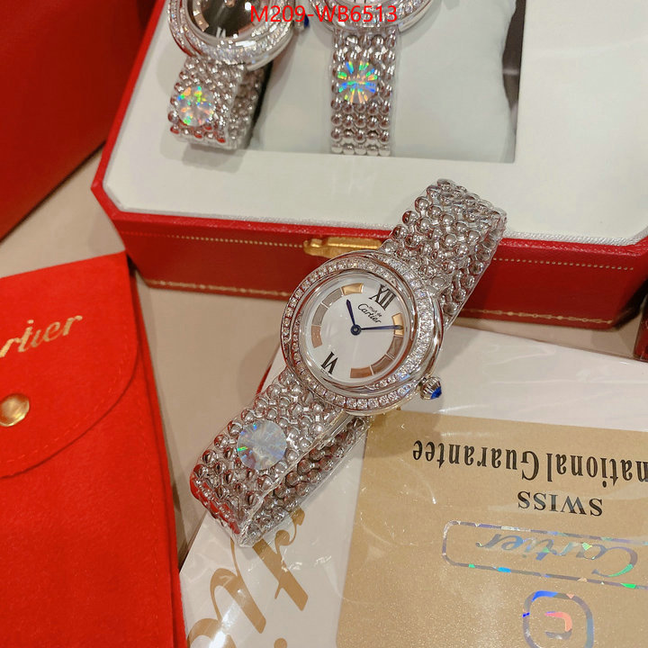 Watch(TOP)-Cartier website to buy replica ID: WB6513 $: 209USD