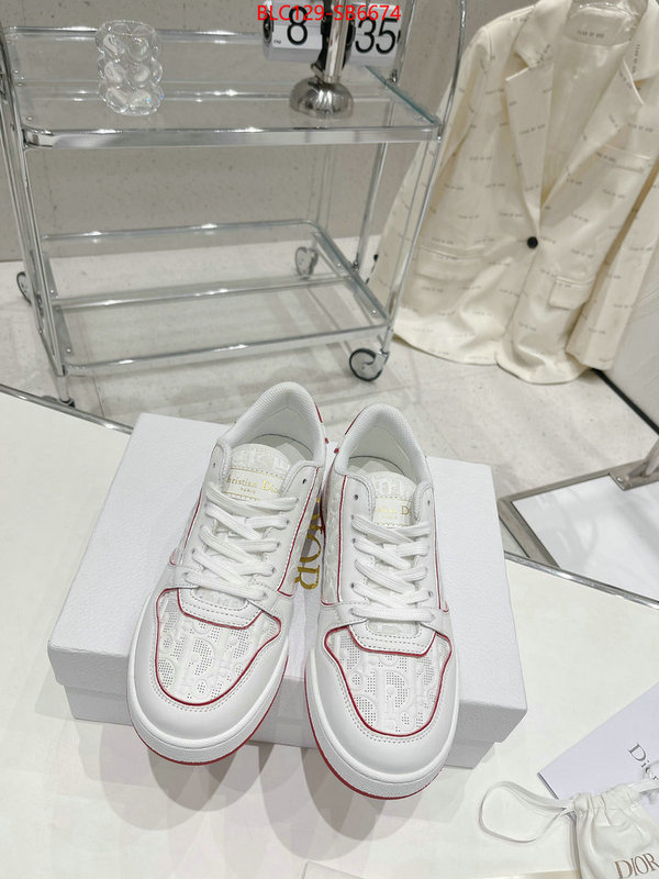 Women Shoes-Dior buy best quality replica ID: SB6674 $: 129USD