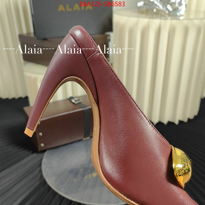 Women Shoes-ALAIA luxury 7 star replica ID: SB6583 $: 125USD