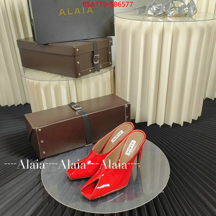 Women Shoes-ALAIA perfect quality ID: SB6577 $: 119USD