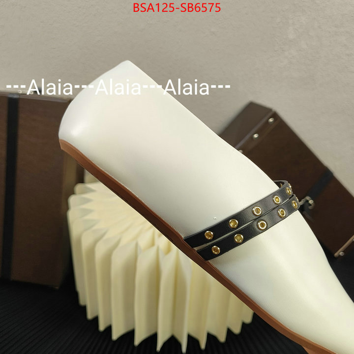 Women Shoes-ALAIA buy cheap ID: SB6575 $: 125USD