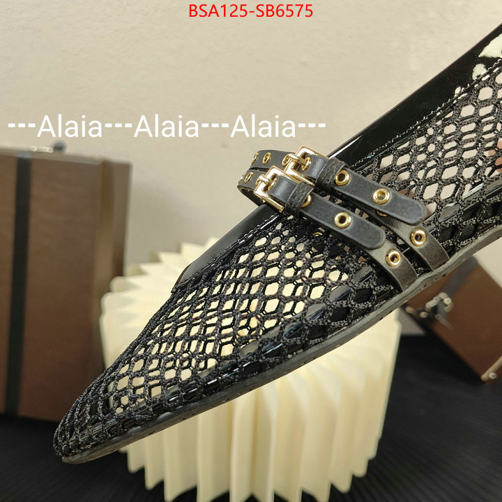 Women Shoes-ALAIA buy cheap ID: SB6575 $: 125USD