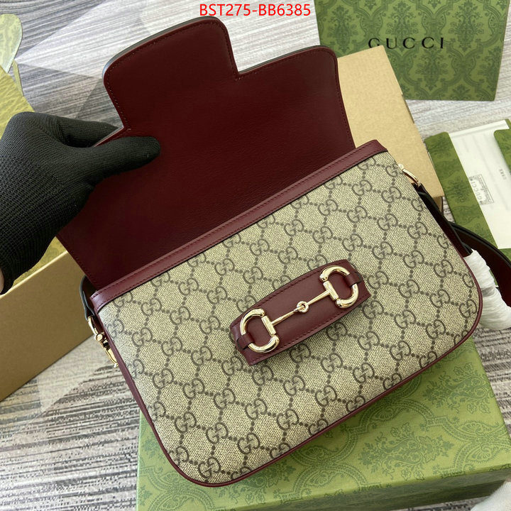 Gucci Bags(TOP)-Horsebit- replica 1:1 high quality ID: BB6385 $: 275USD,