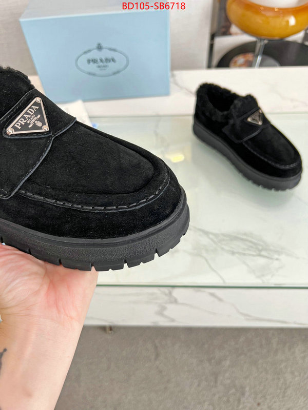 Women Shoes-Prada top designer replica ID: SB6718 $: 105USD