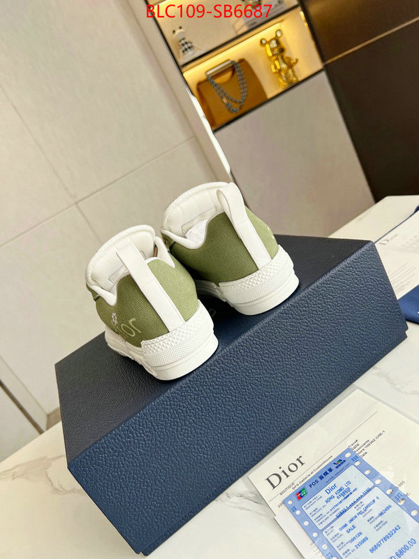 Men shoes-Dior replica 2024 perfect luxury ID: SB6687 $: 109USD