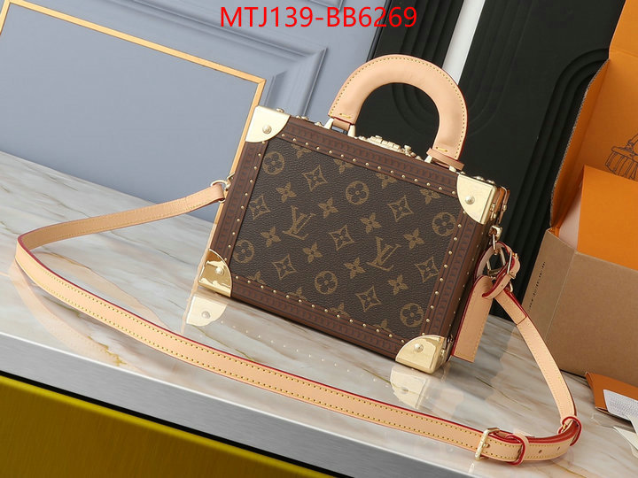 LV Bags(4A)-Petite Malle- 7 star replica ID: BB6269 $: 139USD,