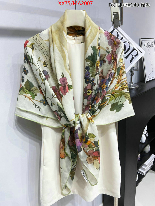 Scarf-Dior top brands like ID: MA2007 $: 75USD